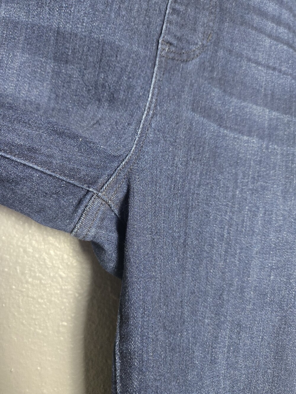 Liverpool Dark Wash Pull On Jeans Style The Crop Size 12/31 - Picture 6 of 16